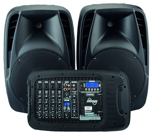 [AH2500D] SONO LANEY AUDIOHUB 2X500W 6 CANAUX NOIR