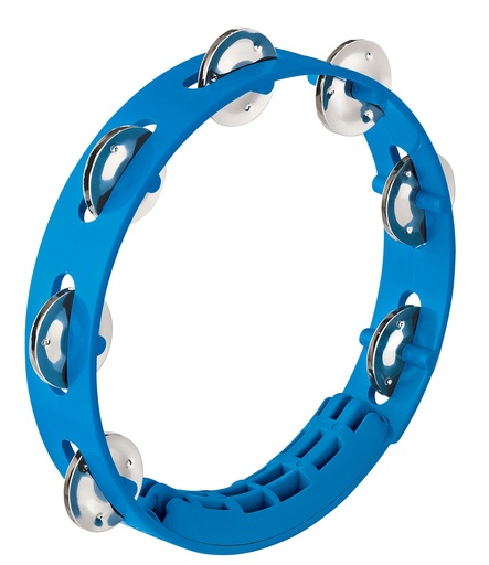 [NINO49SB] TAMBOURIN NINO ABS 8"/1 RANG BLEU