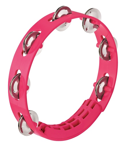 [NINO49SP] TAMBOURIN NINO ABS 8"/1 RANG ROSE