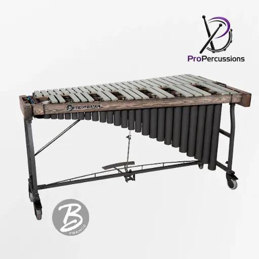 [BV35S] Vibraphone BERGERAULT 3.5 oct – Série SIGNATURE BV35 | Clavier argent