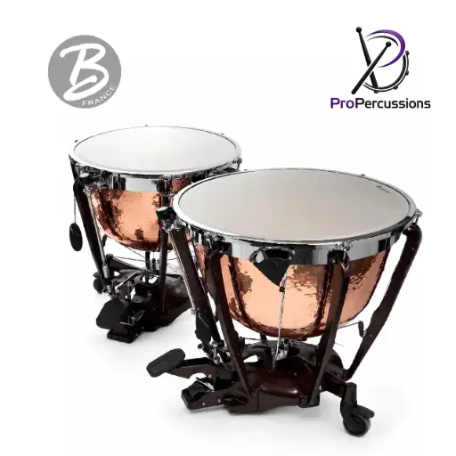 [SS20DKP] Timbales BERGERAULT 20" – Série Standard Symphonique | Fût cuivre profond poli