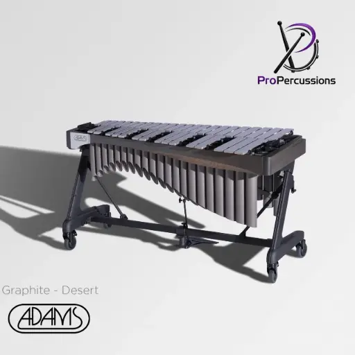 [VAWA30S-12] Vibraphone ADAMS 3.0 oct – Série ALPHA | Graphite - Desert - Clavier : argent