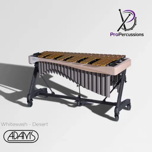 [VAWA30G-32] Vibraphone ADAMS 3.0 oct – Série ALPHA | Whitewash - Desert - Clavier : or