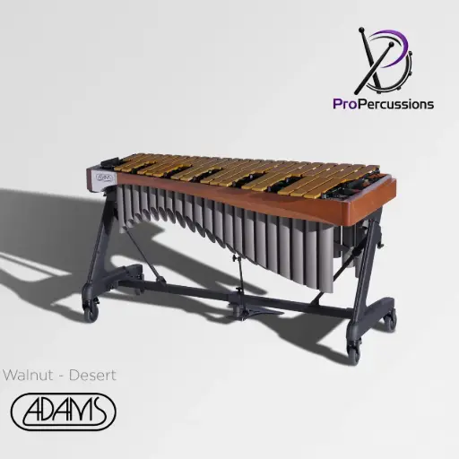 [VAWA40G-22] Vibraphone ADAMS 4.0 oct – Série ALPHA | Walnut - Desert - Clavier : or