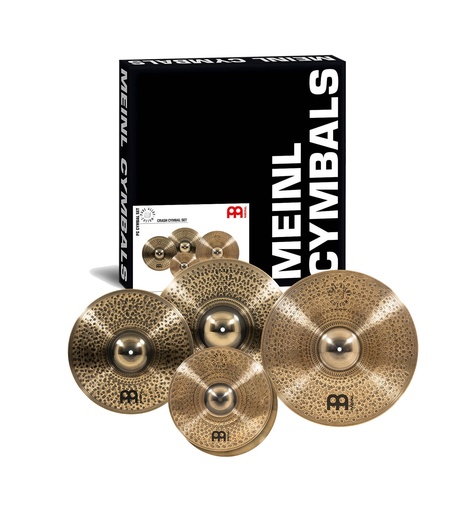 DESTOCKAGE Pack Cymbales PURE ALLOY CUSTOM - 14/16/18/20 | MEINL