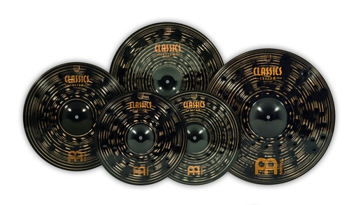 DESTOCKAGE Pack Cymbales C.CUSTOM DARK - 14/16/18/20 | MEINL