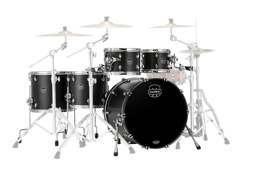 [SR628XUFB] Batterie MAPEX Saturn 5 futs satin black Ultra Rock - GC22