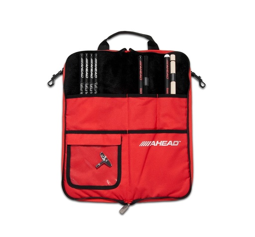 [AHE-SB4] SB4 - Sac Baguettes Pro Noir / Rouge - Fourrure Intérieure