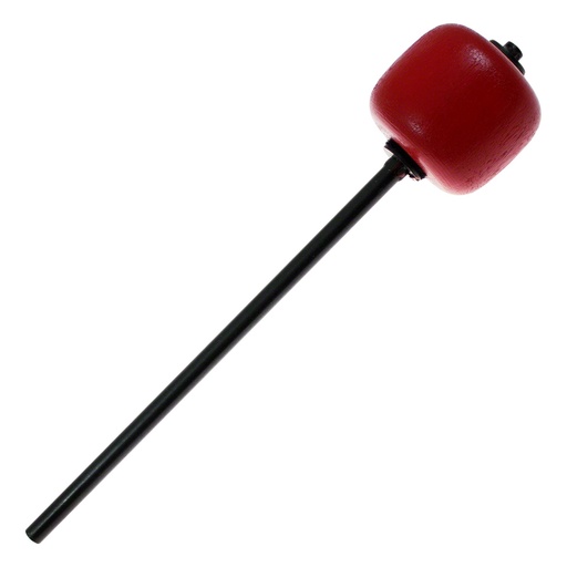 [DAN-205] 205 - Batte Pédale GC - Bois Dur Rouge - Tige Noire