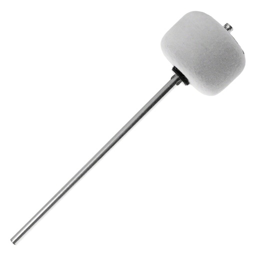 [DAN-306] 306 - Batte Pédale GC - Feutre Blanc - Tige Chrome