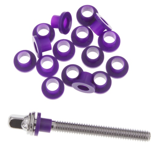 [DAN-TRW50P] TRW50P - Rondelles nylon pour tirants - Violet (x50)