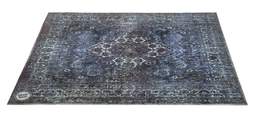 [DNB-VP185-BLU] VP185-BLU - Tapis Vintage Persian 1.85 x 1.60m Antidérapant - Blue