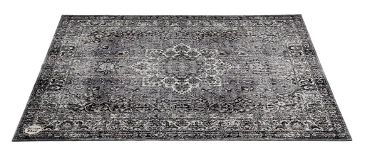 [DNB-VP185-GRY] VP185-GRY - Tapis Vintage Persian 1.85 x 1.60m Antidérapant - Grey