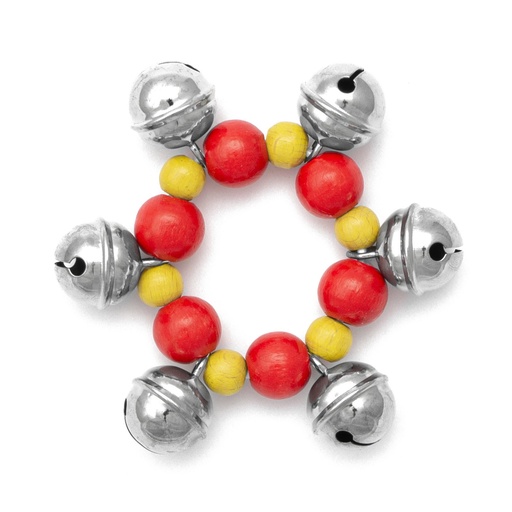 [ROH-61606] Bracelet Cheville - 6 Grelots - Aigu - 1+
