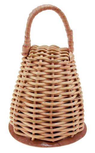 [RTS-CAXI09] Caxixi Moyen Osier Fond Calebasse 14cm