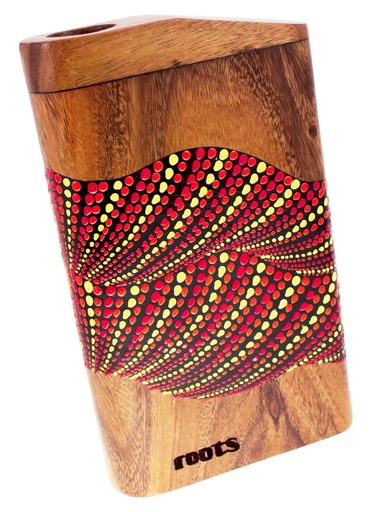 [RTS-DIDG09B/D] Travel Didgeridoo Peint - Tonalité D