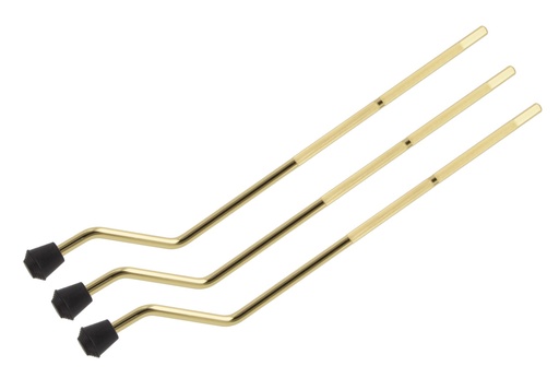 [SD-FTL1-540-105-BR] FTL1-540-105-BR - Pieds Tom Basse Doré 540mm - Ø10.5mm (x3)