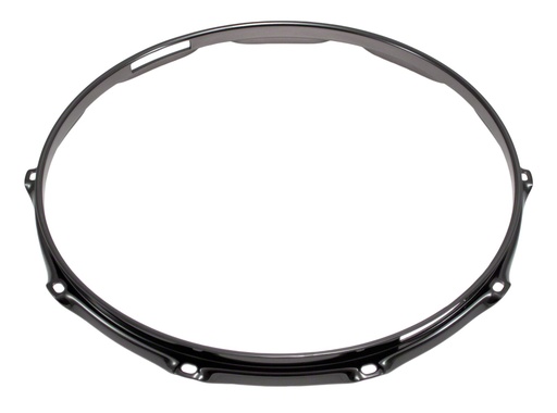 [SD-H23-14-10SBK] H23-14-10SBK - Cercle 14" 10 Tirants Timbre Noir Super Triple Flange 2.3mm