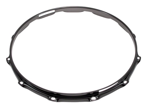 [SD-H23-14-12SBK] H23-14-12SBK - Cercle 14" 12 Tirants Timbre Noir Super Triple Flange 2.3mm