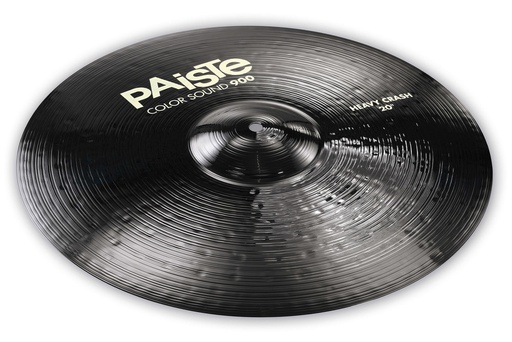 Cymbales Crash 900 Serie Color Sound Black -20" Heavy